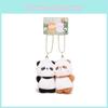 Chinese Pig Cabbage Cat Sheep Turtle Bee Plush Keychain Animal Pendant Gift