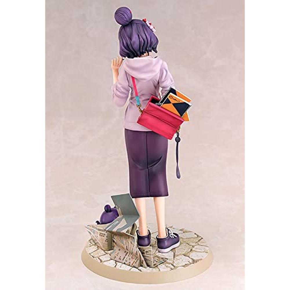 FateGrand Order ForeignerKatsushika Hokusai Heroic Spirit Traveling Costume Ver. Масштаб 17, ABS&PVC, окрашенная готовая фигурка P57572