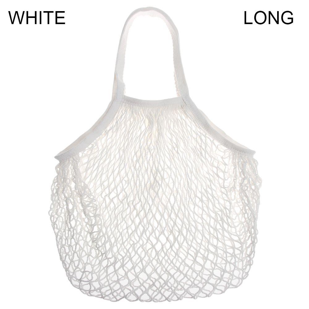 Cotton Reusable Shopping String Fishnet Mesh Bag Net Turtle Bags Woven Net Tote Storage Handbag Tote