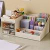 Large Capacity Makeup Organizer Plastic Beauty Holder Portable Dressing Table Storage Rack  Desktop