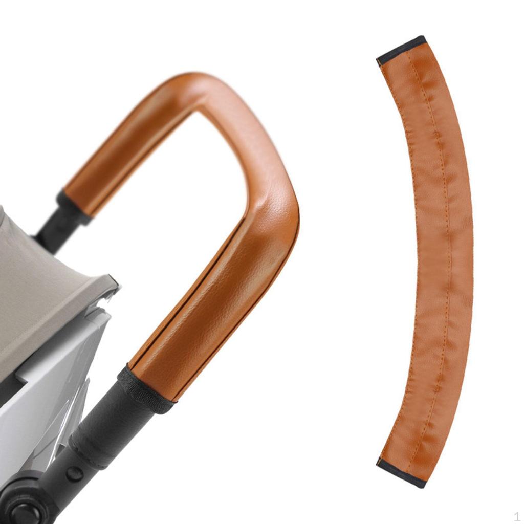 PU Leather Handle Cover Armrest Protector Detachable Easily Install Accessory Anti Slip Grip with