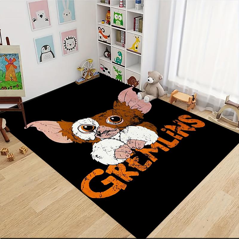 1Pc Gizmo'S Message Carpet Rug Customizable Soft Washable Antislip Home Living Room Sofa Mats Personalized Rug 0917113