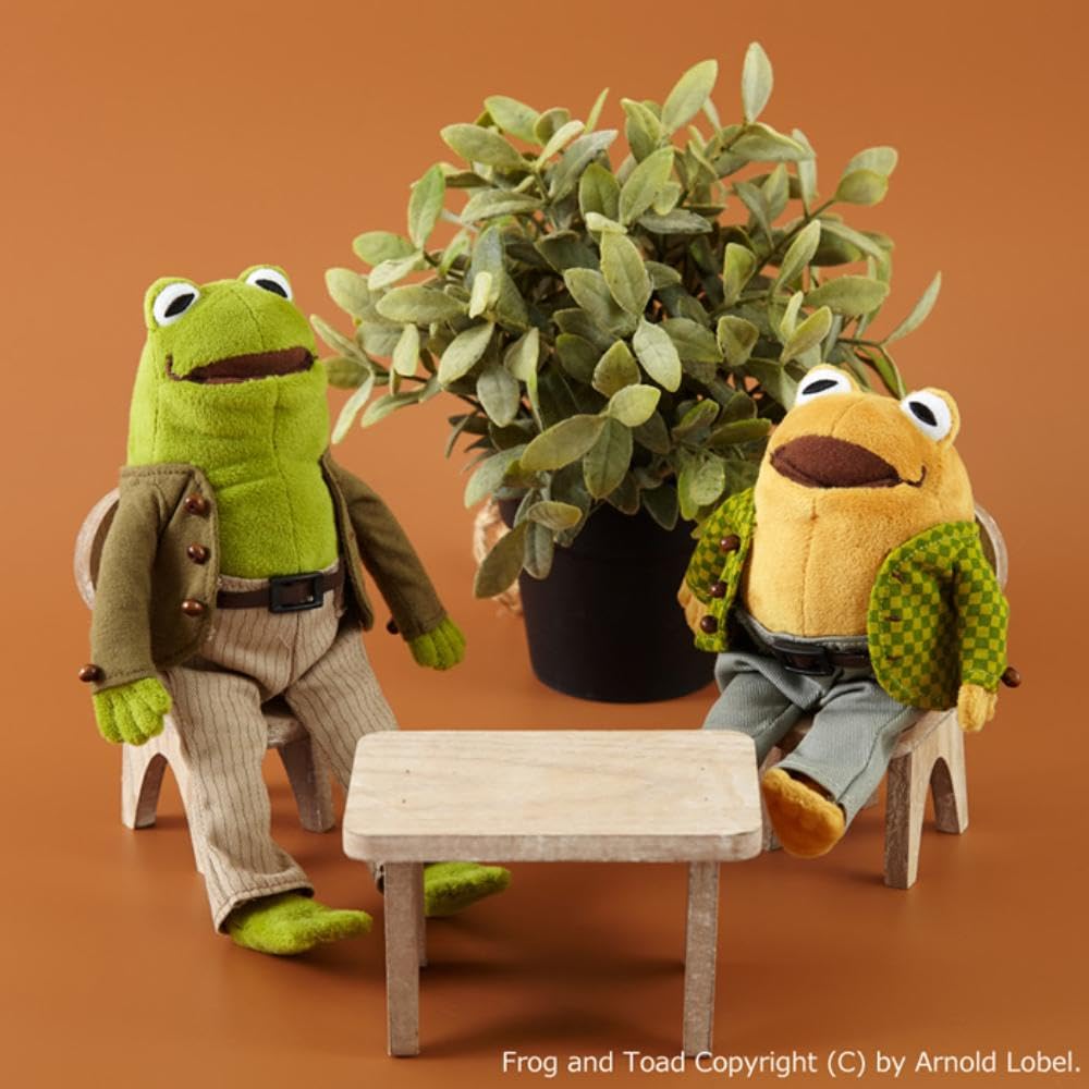 Sekiguchi Toad and Frog Plush Size H21 X W10 X D7cm Toy, (approx.)