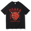 Osaka Dotonbori Drunken Octopus T-shirts Japanese Food Funny Cotton Tee-shirts Summer Fanshion Women Men Tops Vintage Aesthetic