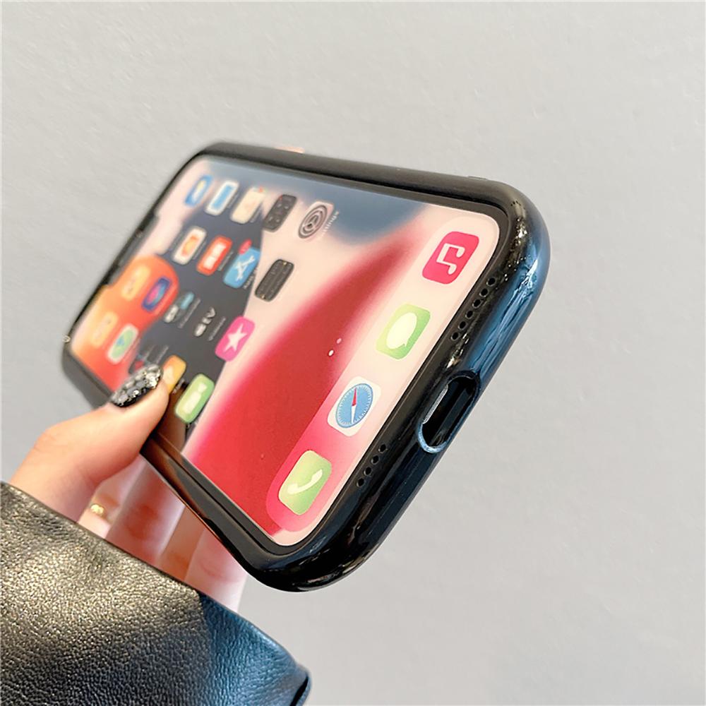 Противоударный чехол-бампер с милым кроликом и мультяшным кроликом для Iphone 14 11 12 13 Pro Max, мягкая прозрачная задняя крышка с забавными буквами