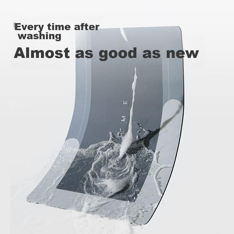 Dajiang Bathroom Mat, Absorbent And Quick-Drying, Toilet Entrance Foot Mat, Bathroom Floor Mat, 40x60cm