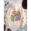 Bit Of A Mess But Doin My Best Letter Print Hoodie Men Fashion Comfortable Hoody Street Soft Sweatshirt Warm Fleece Tracksuit