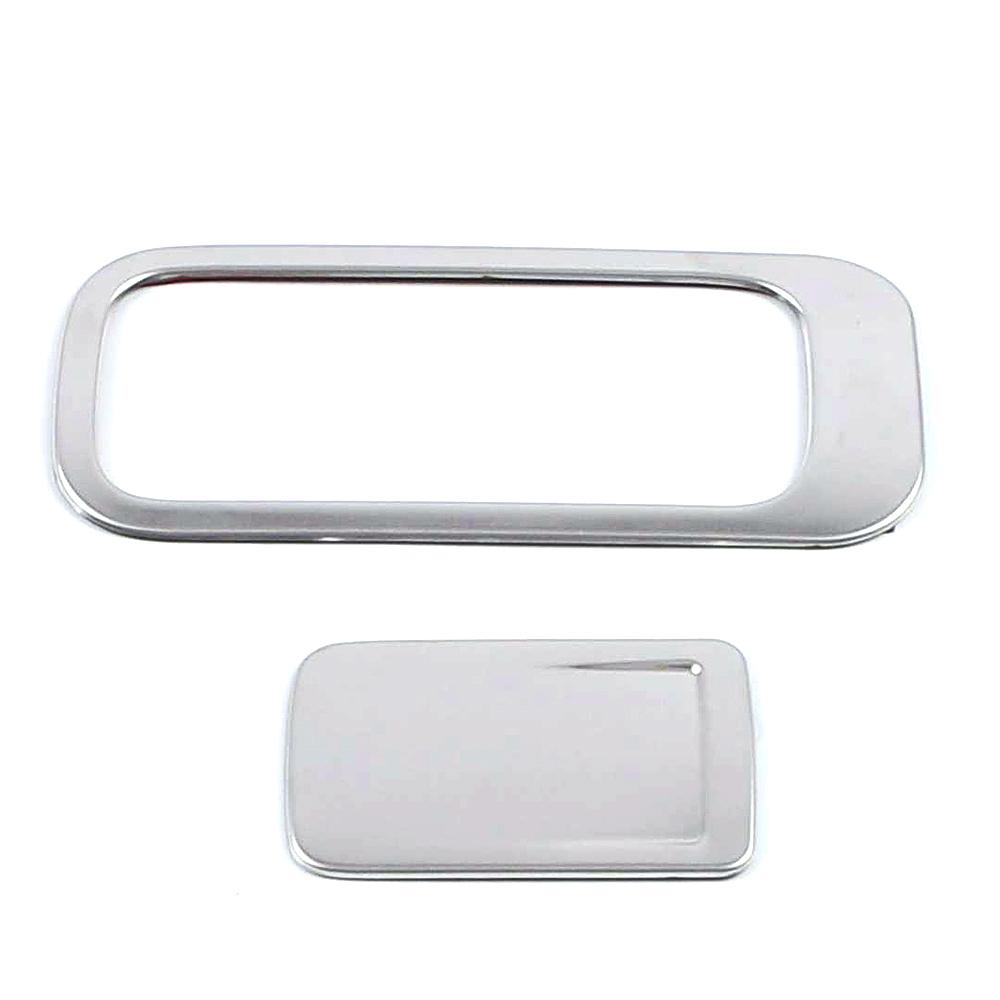 Для Volkswagen VW Tiguan MK2 2017- Ящик для хранения вещей, перчаточный ящик, кнопка переключения перчаточного ящика, отделка из нержавеющей стали