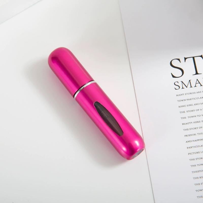 5Ml Perfume Refill Bottle Portable Mini Refillable Spray Can Perfume Pump Empty Cosmetics Container Travel Tool Thermal Atomizer