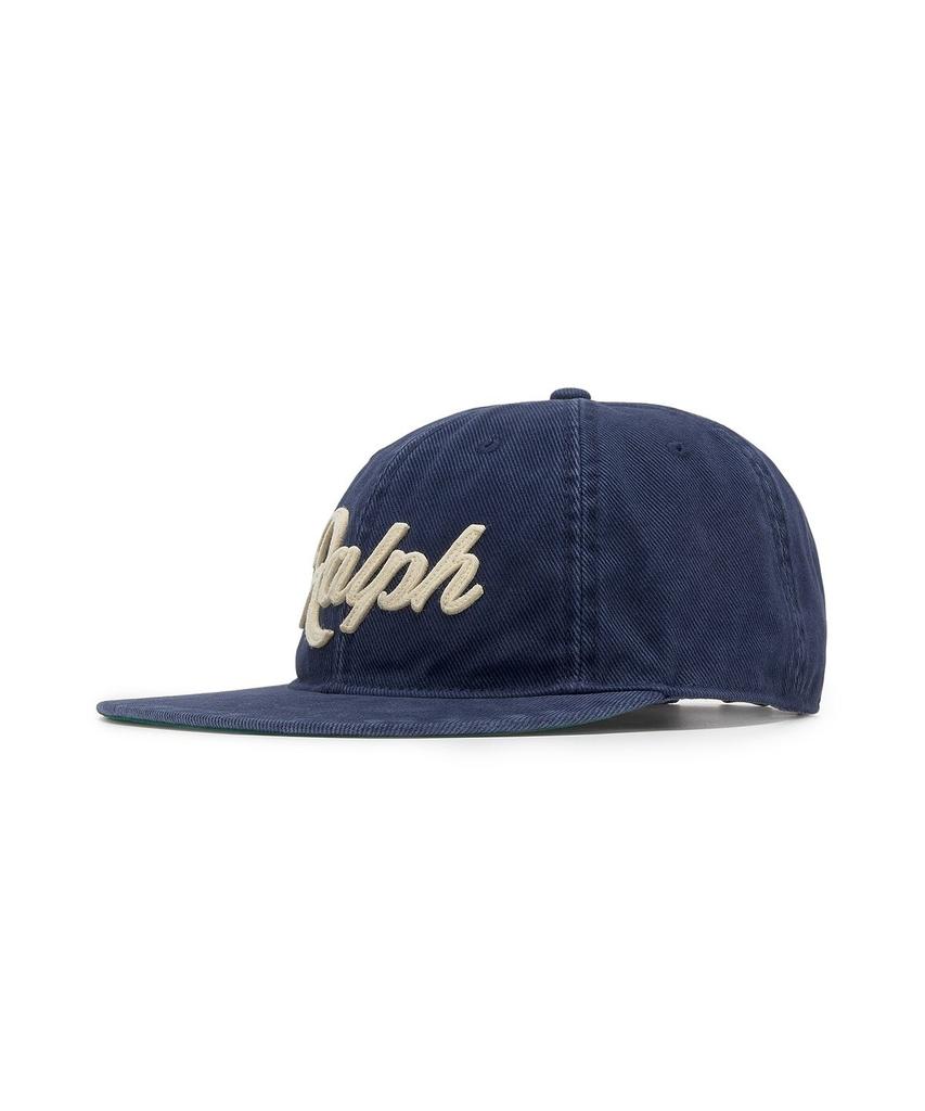 Кепка-бейсболка из твила с аппликацией POLO RALPH LAUREN - Темно-синий