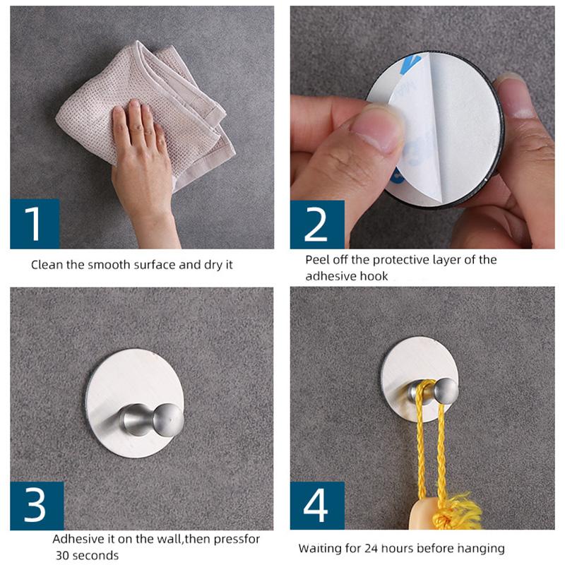 Крючки для настенного крепления, сантехника, фурнитура для ванной комнаты, крючки для халатов, алюминиевый многоцелевой органайзер для дома, держатель для полотенец и ключей