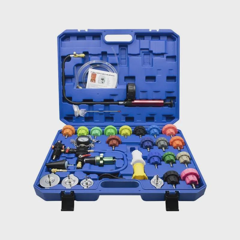 Детектор утечек в системе охлаждения автомобиля и набор инструментов для замены (14/28/34 шт.)