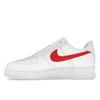Supreme X Nike Air Force 1 Low Box Logo - Speed Red Shanghai Exclusive Unisex Sneakers White CU9225-101