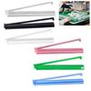 4Pcs Mahjong Rack with Pusher Heavy Duty Portable Multifunctional American Mah Jongg Tile Holder Push Ruler Mahjong Accessories
