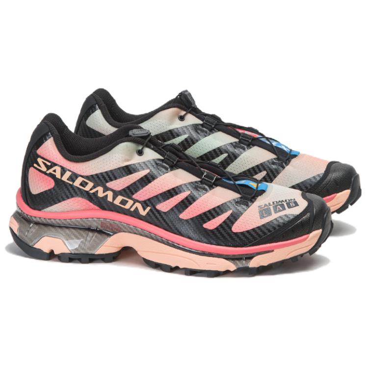 SALOMON XT-4 OG Пакет «Северное сияние» - Кроссовки унисекс «Закат в прериях» Розовый Черный Сахарно-коралловый L47442200
