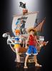 TAMASHII NATIONS Chogokin ONE PIECE Going Merry PIECE Anime 25th Anniversary Memorial 280 мм окрашенная подвижная фигурка - ONE Edition - прибл.