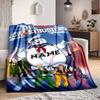 Custom 1pc Ghostbusters Team Adventure Blanket, Soft And Comfortable Blanket, Casual Warm, Camping Travel Blanket, Birthday Gift Q91314