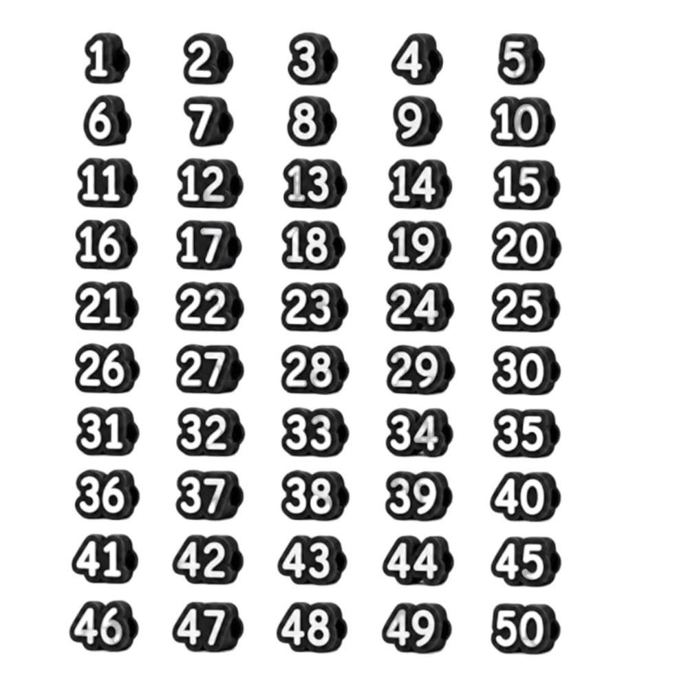 50pcs Reusable Pencil Tracking Markers Soft Reusable Pencil Labels Classroom Use
