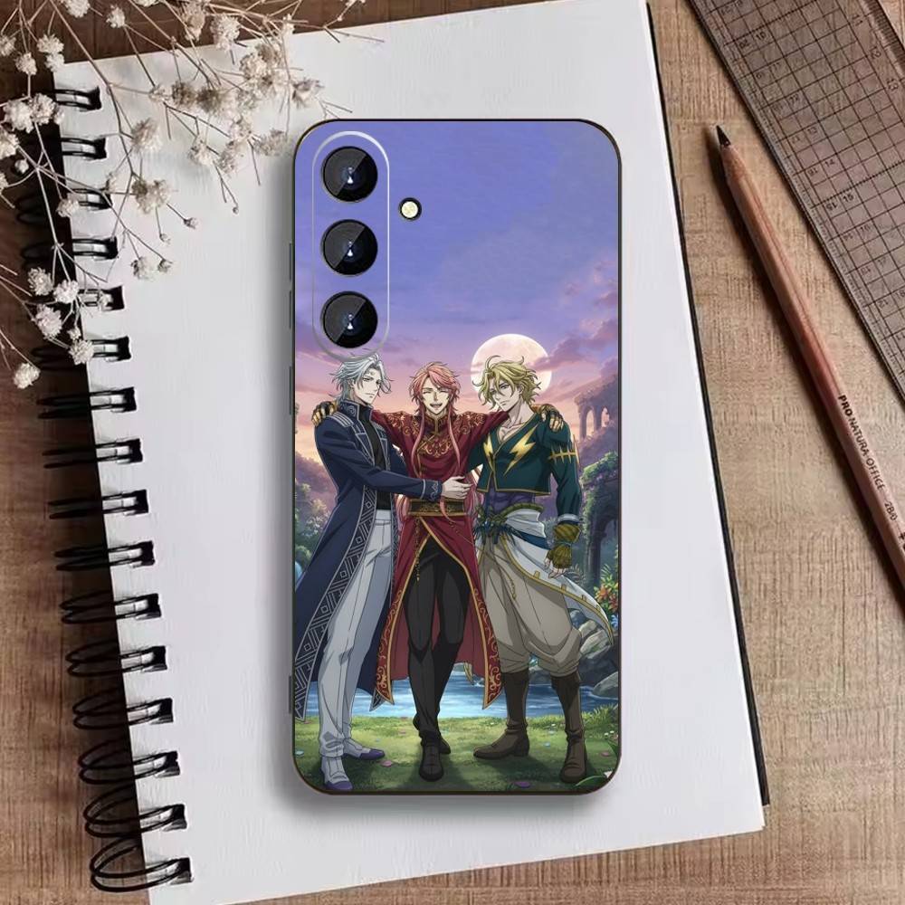 Чехол для телефона D-Record of Ragnarok Аниме Для Samsung Galaxy A73,A21s,A22,A31,A52,A53,A71,A41 Мягкий черный корпус
