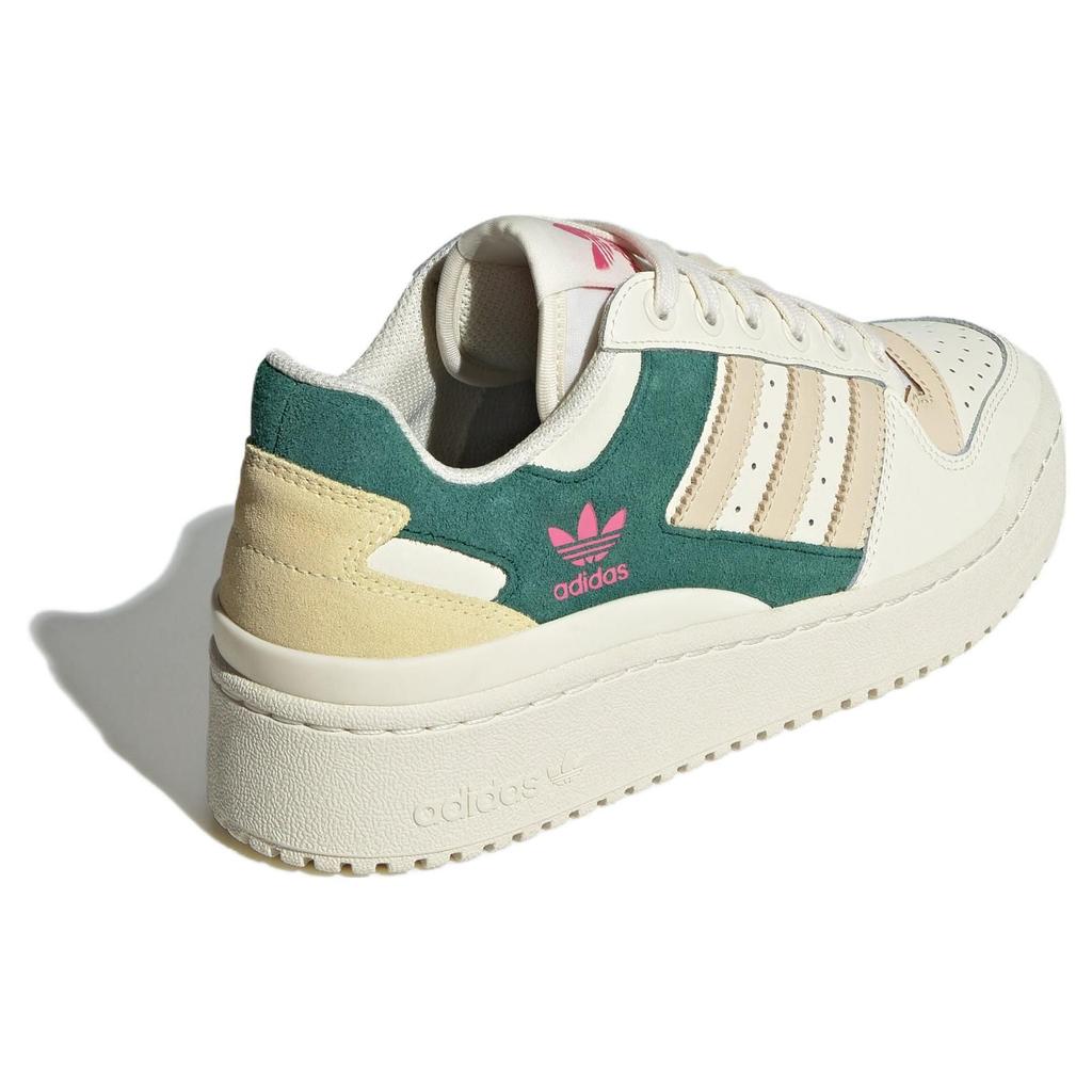 adidas Forum Bold Chalk Sand Strata Зеленые женские кроссовки Кремово-белые почти желтые ID7078