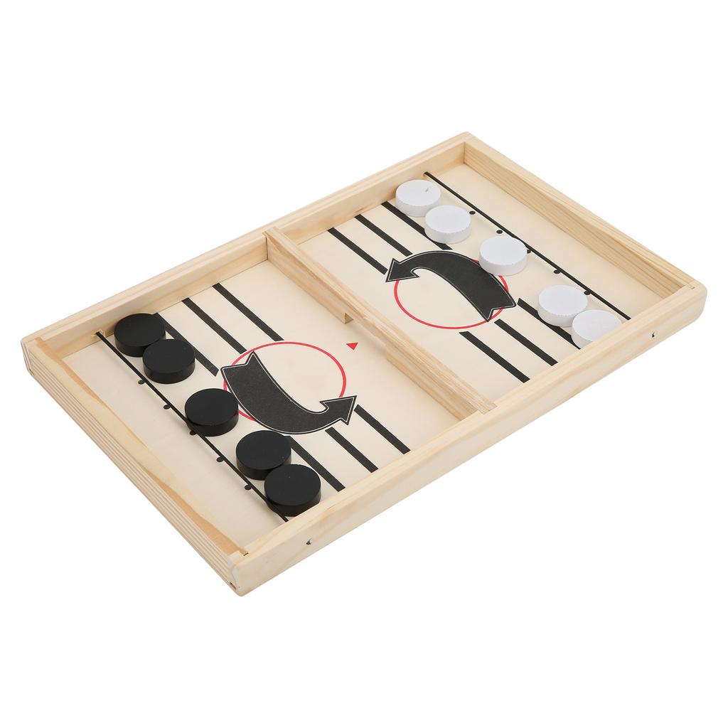 Medium Size Wooden Table Hockey Board Game ParentChild Interactive Desktop Battle Chess Toy