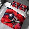 Anime C-Chainsaw Man Bedding Set Duvet Cover Pillowcase for Boys Adults Bedroom Decoration Single/Double/Queen Size Gift