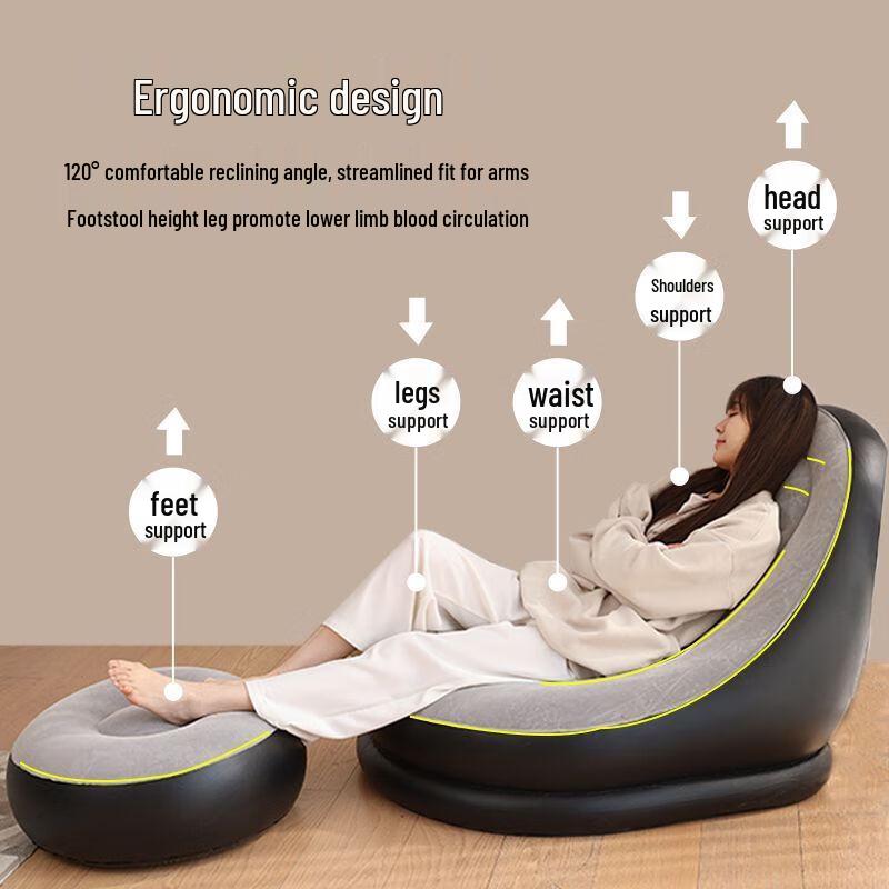 OEING Portable Inflatable Camping Sofa Set