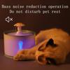 Kimpets 2.4L Pet Cat Диспенсер для питьевой воды Фильтры с активированным углем Светодиодный автоматический контейнер для подачи USB-интерфейс