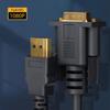 Кабель-конвертер HDMI в VGA с аудио, 1,8 м, для ноутбука/проектора