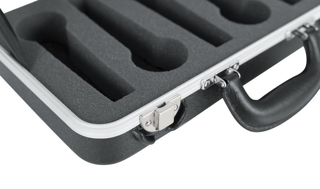 GATOR Microphone Case PE Hard GM-6-PE Black