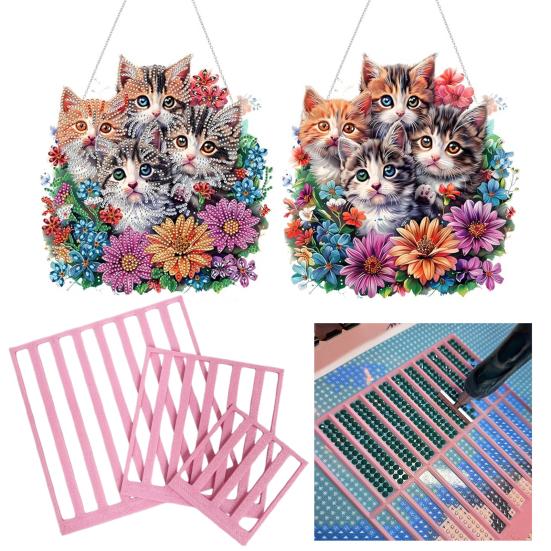 3 шт. Инструмент-линейка для рисования стразами Сделай сам Шаблон-квадрат для искусства стразами Инструмент для выравнивания Аксессуары-гиды для рисования стразами Подарок для энтузиастов