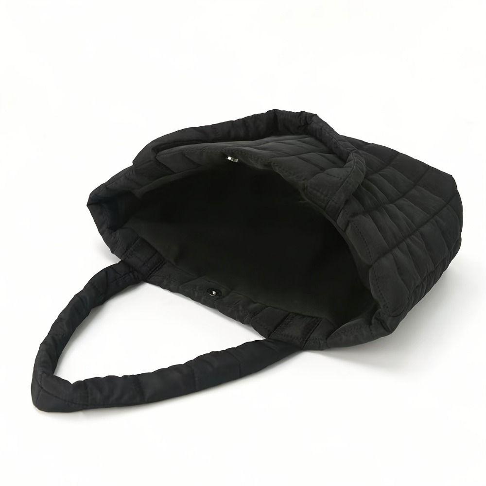 Однотонная стеганая сумка через плечо, стеганая сумка-тоут в клетку, модная трендовая сумка-тоут для женщин