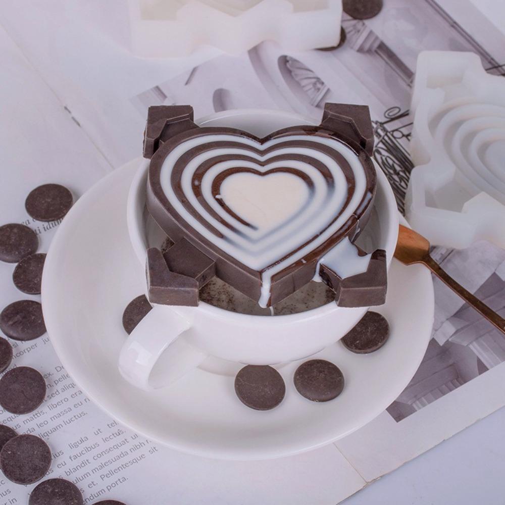Многофункциональная форма для шоколада в форме сердца, самодельная форма для печенья, самодельная форма для конфет на День святого Валентина