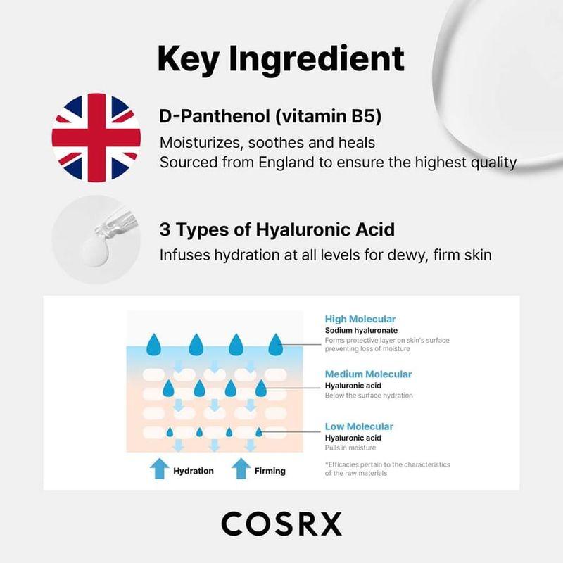 COSRX Ампула с тройной гиалуроновой кислотой для увлажнения