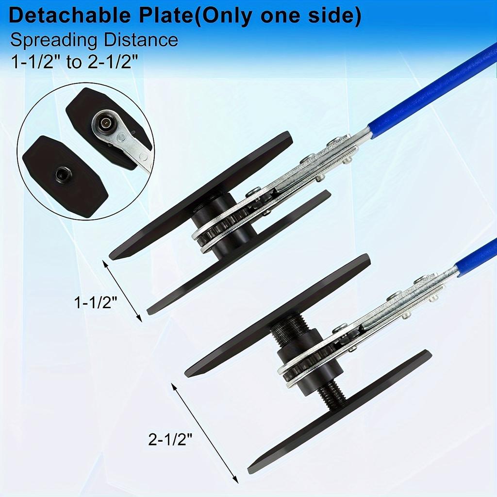 Автомобильный храповой тормозной поршень суппорта инструмент для распорки стальной пресс одинарный двойной четверной сепаратор колодка инструмент для ремонта дискового тормозного суппорта