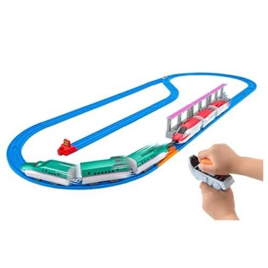 Takara Tomy Plarail You Drive Connect Grip Mass Control E5 Series Shinkansen E6 Set Train Toy Ages 3 Up
