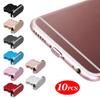 2-10 шт. Пылезащитная заглушка из алюминиевого сплава для iPhone 14 13 12 Pro Max 11 Mini XS Plus iPad AirPods Apple Series Крышка порта Lightning