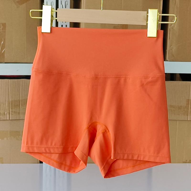 Женские шорты для йоги с высокой посадкой, нейлон, облегающие, высокая эластичность