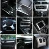 АБС Серебристый Для Mercedes benz C Class W204 C180 C200 2007-2013 Украшение Салона Автомобиля Накладки Наклейки Авто Аксессуары