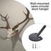Крюк в виде черепа в европейском стиле, настенный, полукруглый держатель для трофеев со скрытым дизайном для демонстрации белохвостого оленя, быстрая установка, металлическая фурнитура