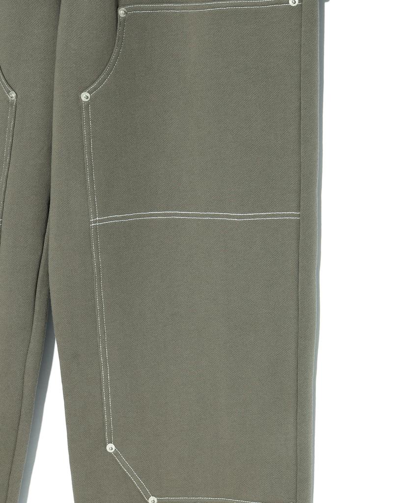 CRITIC Double Knee Sweatpants Khaki