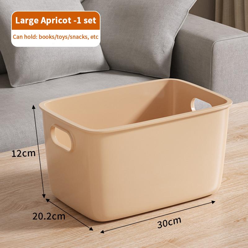 Настольный ящик для хранения, общежитие, мелочи, пластиковый ящик для хранения косметики, ванная комната, кухня, корзина для сортировки и хранения, контейнеры