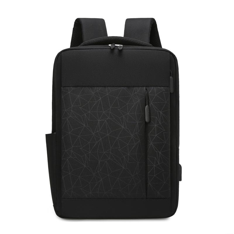 Men's Backpacks USB Charging Business Bag Multifunctional Waterproof Oxford Cloth Rucksack Male Portable Casual Laptop Bagpack