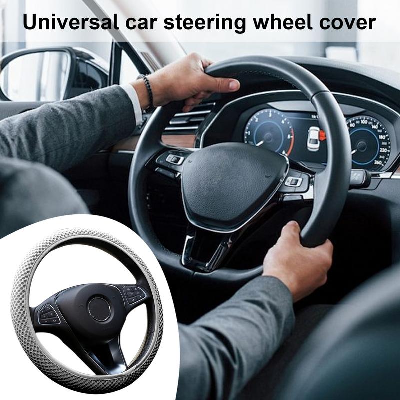 Чехлы на руль для автомобилей, противоскользящие, авто протекторы, декоративные сетчатые, впитывающие пот, дышащие, обертывания для рулевого колеса
