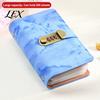 Cash Storage Organizer Budget Binder with Password Lock, 200 Transparent Money Portable Bill Receipt Holder Saving Pockets, PU Leather Personal
