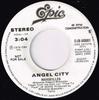 7-дюймовая пластинка ANGEL CITY - Марсель DJ950881 Epic 1980 Канада Рок Б/У