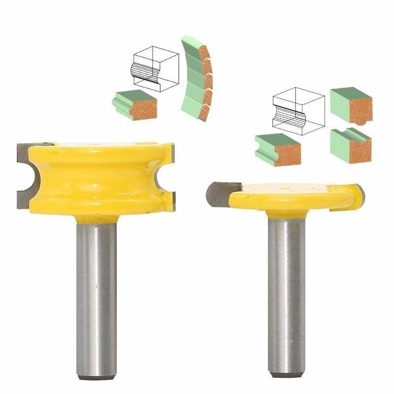 2 шт./набор 8 мм хвостовик ЧПУ деревообрабатывающий фрезерный резец каноэ флейта ковш резьба фреза