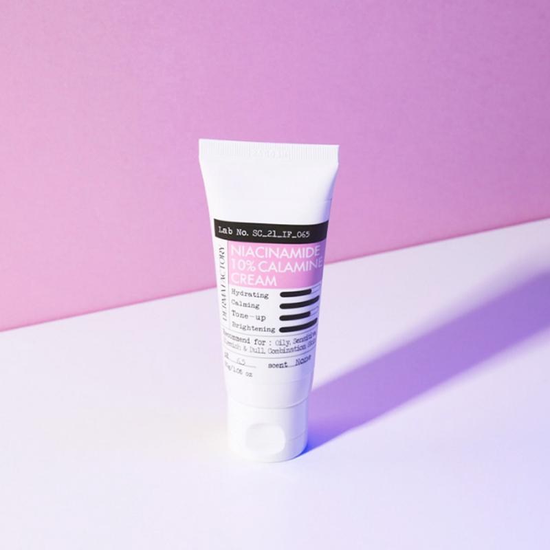 DERMA FACTORY Niacinamide 10% Calamine Cream 30g