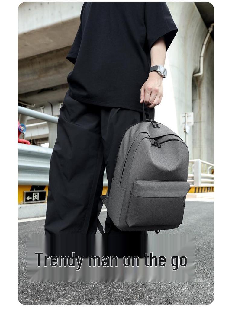 Мужской прочный водонепроницаемый рюкзак для ноутбука из ткани Оксфорд для бизнеса и путешествий