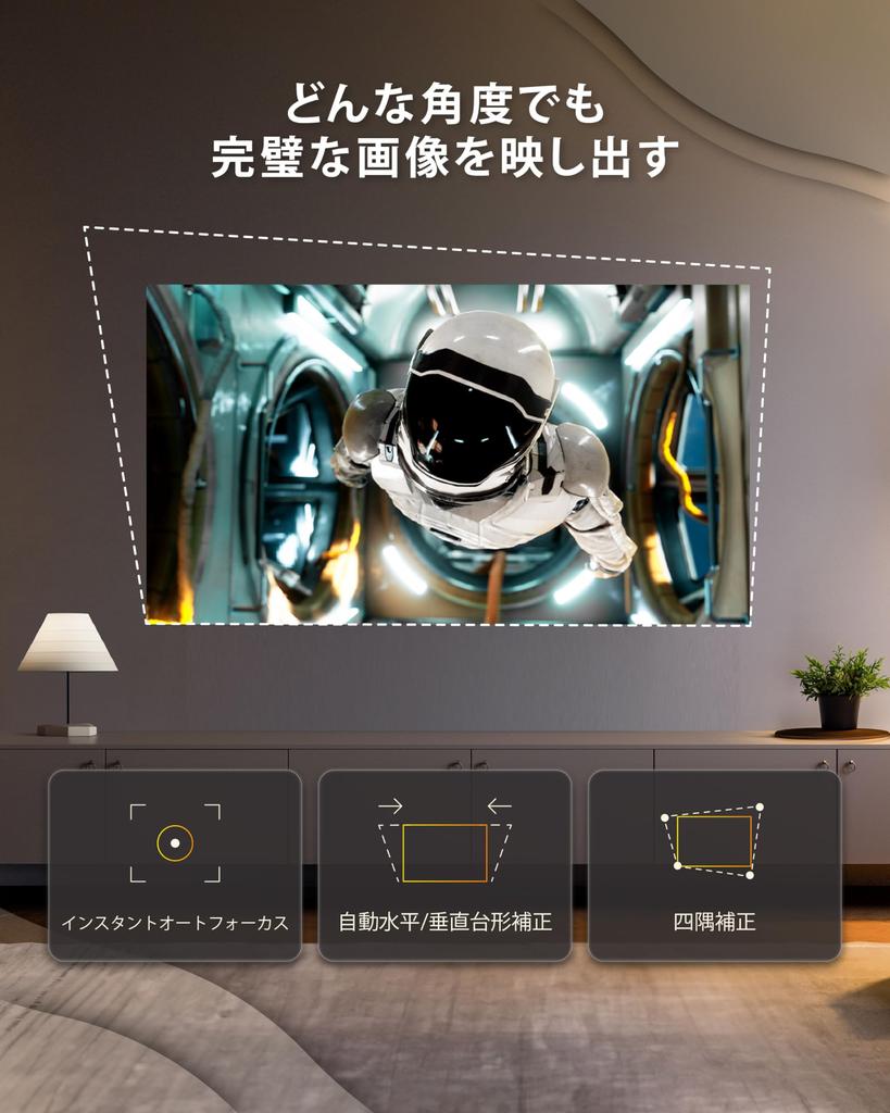 Лазерный проектор ViewSonic M10 HD 1080p 550 ANSI люменов с высокой яркостью, цветовой гаммой HDR10, потолочная проекция, полностью автоматическая коррекция трапецеидальных искажений